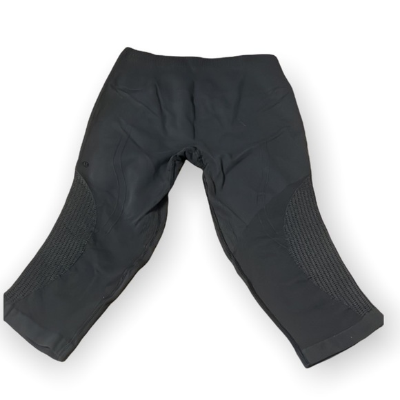 Lululemon Flow and go Crop Yoga leggings seamless carbon black - Picture 13 of 15
